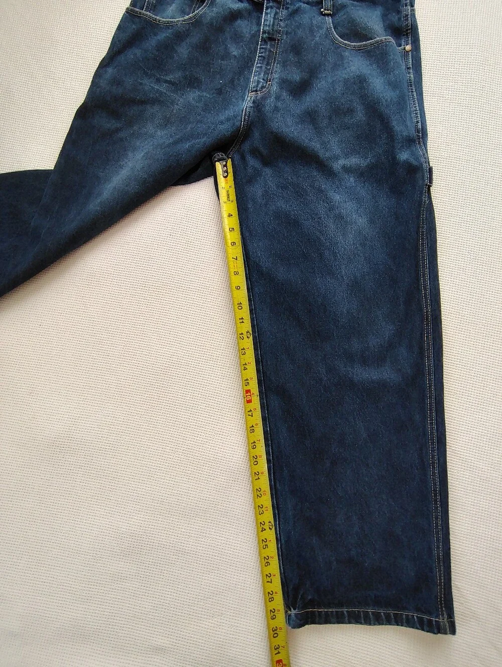 South Pole Men's Dark Blue Denim Jeans Size 38